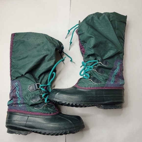 Sorel Boots Vintage Freestyle Lined Waterproof Retro 80s 90s Snow Winter size 6 - Picture 15 of 15